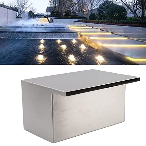 Cortina de agua para piscina y estanques exteriores con iluminación LED 6