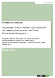  Alexander Thomas’ Kulturstandardmodell und Friedemann Schulz von Thuns Kommunikationsquadrat: Vergleich zweier Konzepte zur interkulturellen Kommunikation ... zwischen einer Inderin und einer Deutschen.