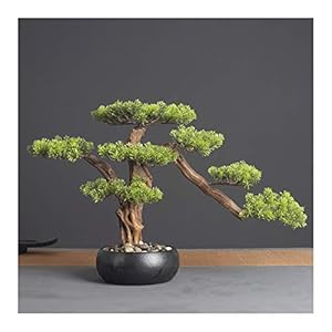 Simulatieboom 14.2In.Cedar bonsai plant faux bonsai boom simulatie potplant diy decoratieve bonsai pot for thuis…