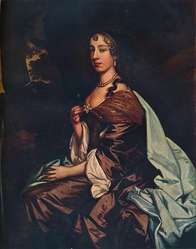 Peinture poster impression la duchesse de Portsmouth pour raviver vos murs blancs ternes