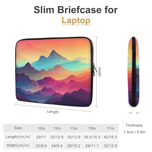 Funda Protectora para Laptop 13 pulgadas Color Gradiente miniatura 2