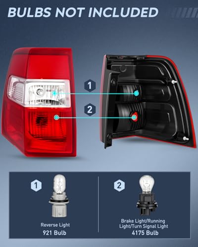 Image of Nilight Taillight Assembly for 2007-2017 Ford Expedition Driver Side