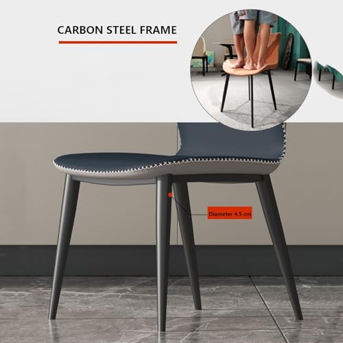 Chaise décorative sans accoudoirs pour optimiser l'espace de votre salon