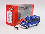 1a herpa Crafter Bus HD MTW Jugend THW Freising Nr. 097369 1:87 /HN2421