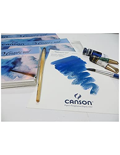 Bloco de Papel Para Aquarela Montval Torchon Canson A4+ 270g/m²