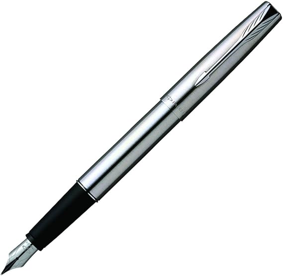 Parker Frontier Stainless Steel CT FountainPen, Chrome