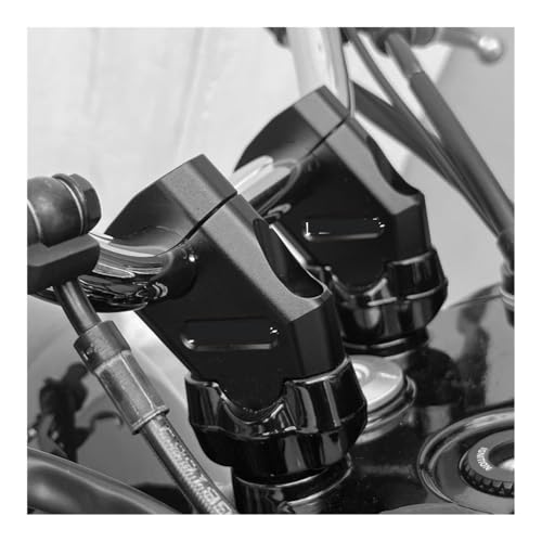 Riser de guidon 22mm pour moto et pinces de fixation - 3