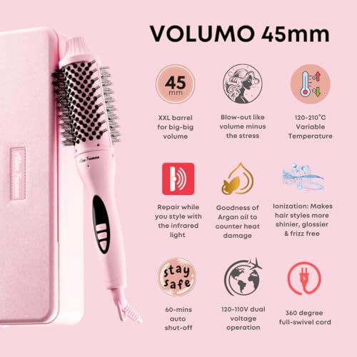 Image of Alan Truman Digital Volumo - 45mm - Curling, waving and Volumising brush