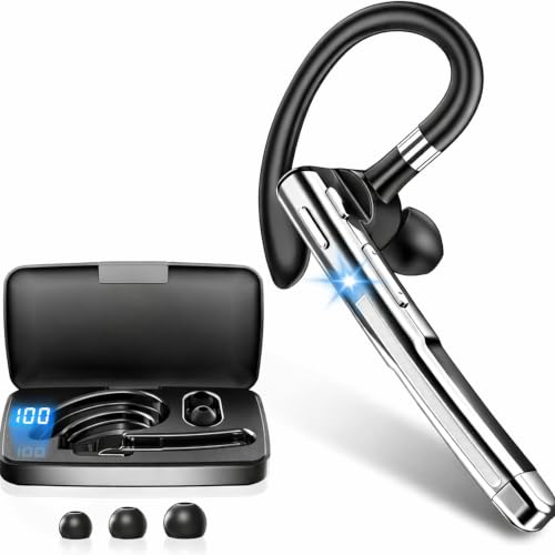 Boytond Bluetooth Headset V6.1,100Hrs Talk Time Wireless...