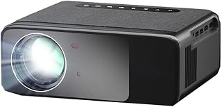 ZiShak projector LED Projector Auto Focus Auto Support 4k Decoding Native 1920 X1080p Projector Portable Video Game Projectors (Color : Black LT2, Size : AU Plug)