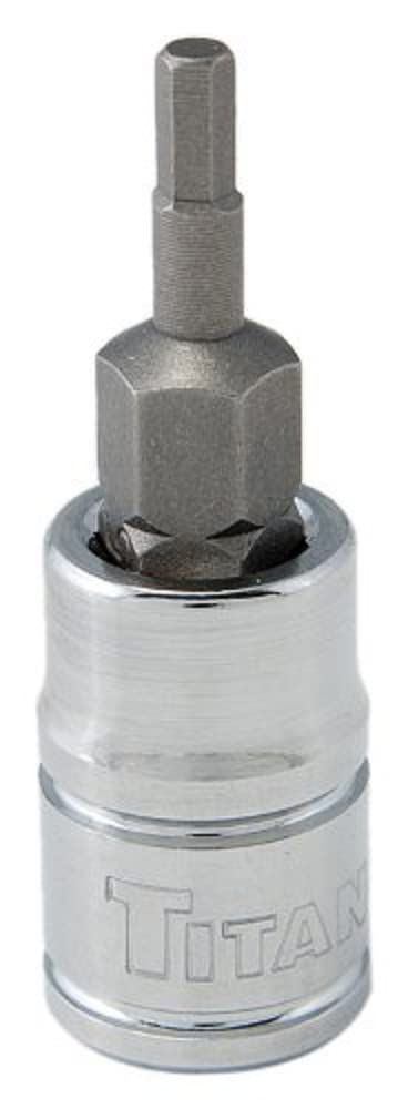 Titan Factory 15600 1/4-Inch Drive X 2.5Mm Hex Bit Socket