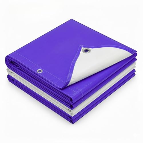 Image of PUR /WHI Tarpaulin SHEAD 6X9