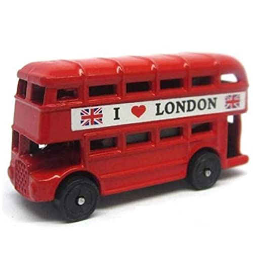 Set of 10 London 3D BUS & TELEPHONE Box Magnet Die-Cast Metal fridge magnet British London Souvenir 3D Bus & Phone Booth Magnet - Image 4