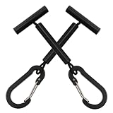 GALPADA Portable Tippet Line Holder Lightweight Aluminum Fishing Line Tender with Elastic Loop for Organized Storage and Easy Access Fishing Accessories for Anglers