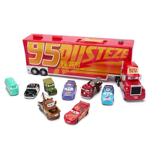 Mack Hauler Play Set with 8 Cars