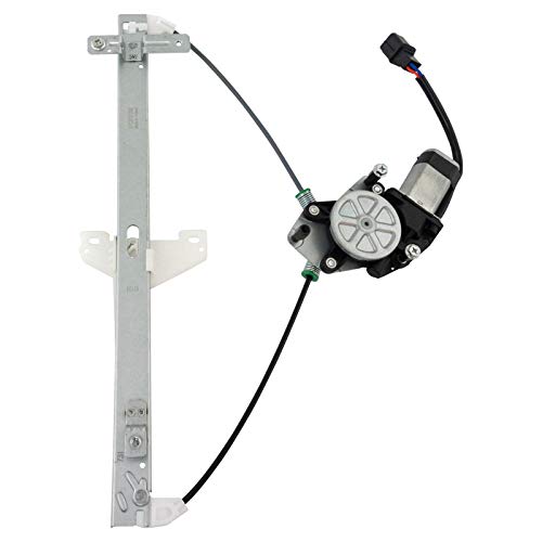 Image of TRQ Rear Left Power Window Regulator & Motor Assembly Drivers Side Compatible with 2003-2007 Honda Accord HO1550106