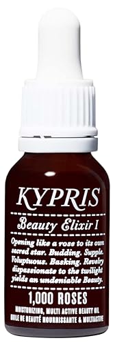 KYPRIS, Beauty Elixir I: 1,000 Roses Rich Moisturizing Face Oil, Bioidentical Antioxidant Complex w/ CoQ10 & Vitamin C Ester THD Rose (0.47 fl oz / 14 ml)