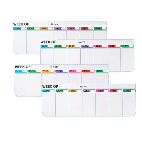 Calendrier de réfrigérateur magnétique effaçable à sec pour tableau pro