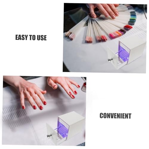 Organisateur forets à ongles : boîte manucure étanche avec support USB - 3