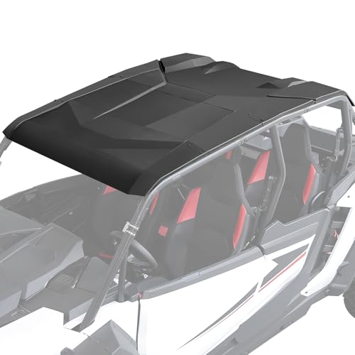 KEMIMOTO Plastic Hard Roof Compatible with 2024 Polaris RZR XP4 1000, 5-in-1 Hard Plastic Roof Top Replace OEM 2884554 Compatible with 2024 2025 Polaris RZR XP4 1000 Roof (4 Seater)