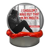 Shouldn’t Have Put That in My Mouth Stress Putty - Funny Prank Gift for Women - Fun Fidget Toy for Adults, Red Therapy Dough Stocking Stuffers, Best Friend Basket