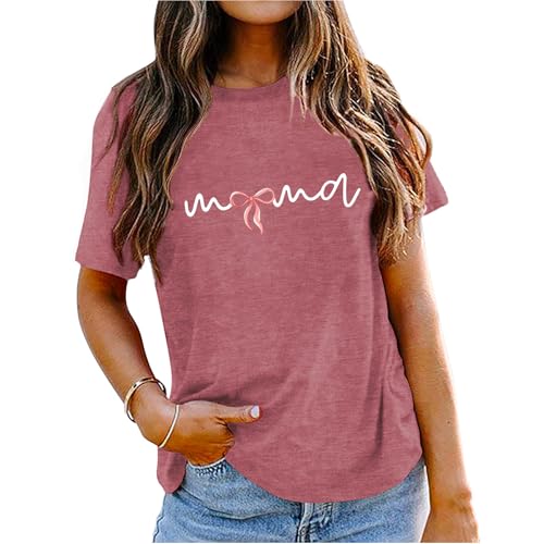 Retro Mama Bow Tops le haut confortable pour cacher les petits complexes - 2