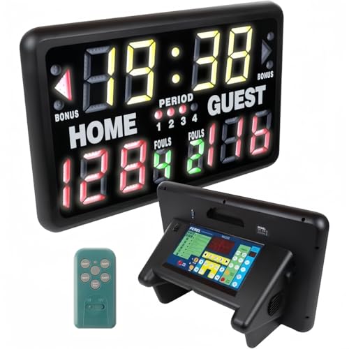 Audio Injector Multisport Indoor Tabletop Scoreboard with remote control, Black by Audio Injector - Image 2