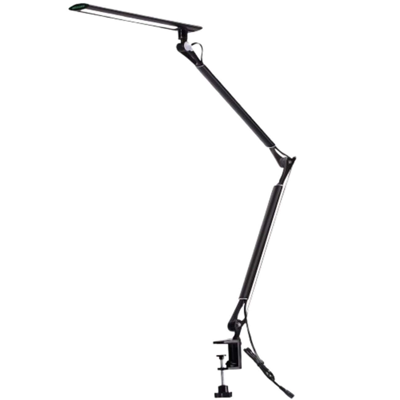 QFGVMXBWKZH Swing Arm Desk Lamp, Eye-Caring Dimmable Desk Light 5 Lighting Modes, Adjustable Table Lamp for Study, Drawing, Office, Architect