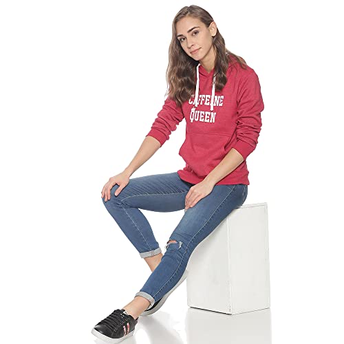 Image of PINACOLADA Women's Cotton Printed Hoodie