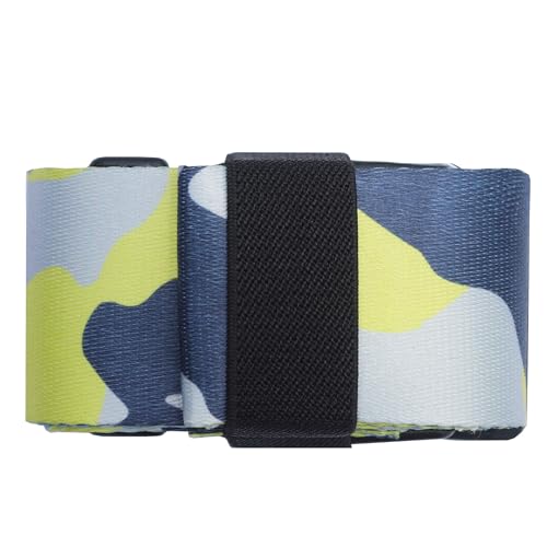Image of Luggage Straps for Suitcases TSA Approved Easy Pack Organized Suitcase Strap, Luggage Strap, Luggage Belt Strap, Bag Straps for Luggage. Buckle Straps Travel Accessories (Camo)