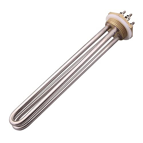ヒーターエレメント 発熱体24V 900W&230V 3KW併せた DN32 1 1/4 "BSP / 42mm SUS304液浸給湯器