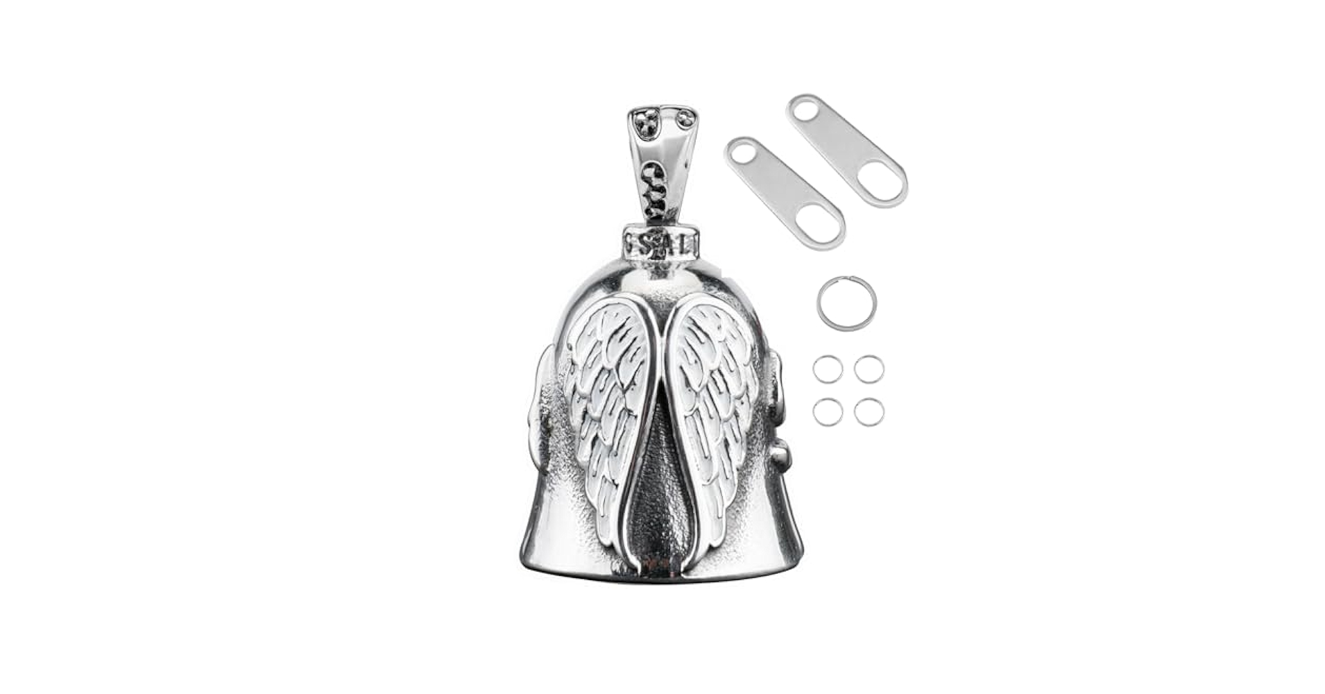 Bell♡　1028 Amazon.com: CTZSR Motorcycle Bell Guardian Angel - Good Luck