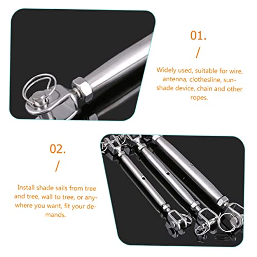 Tensor de Quijada de Acero Inoxidable para Cables con Alta Resistencia miniatura 7