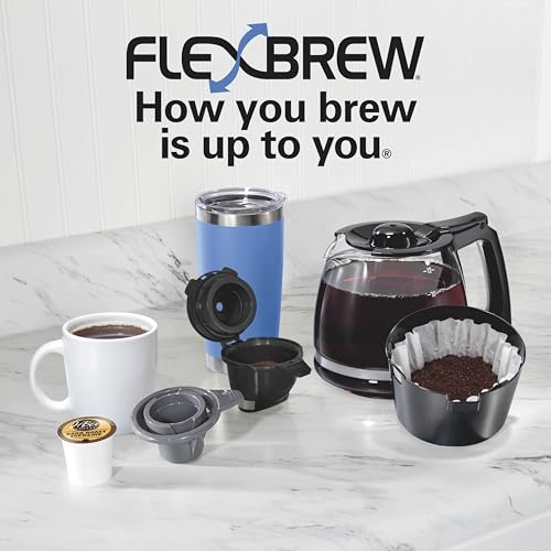 Hamilton Beach 49902 Flexbrew Trio 2-Way Coffee Maker, Compatible With K-Cup Pods Or Grounds, Combo thumb #6