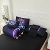 NINENINE Gaming Comforter Set for Boys,6PCS Queen Bedding Sets for Boys,Gaming Bedding Set Bed in A Bag(1Comforter,1Flat Sheet,1Fitted Sheet,1Cushion Cover,2Pillowcases) #4