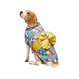 Best Furry Friends Gold Kimono Dog Costume, Medium