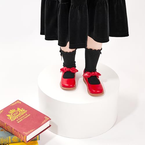 Image of Otter MOMO Toddler /Little Girls Mary Jane Slip-on School Uniform Party Dress Shoes