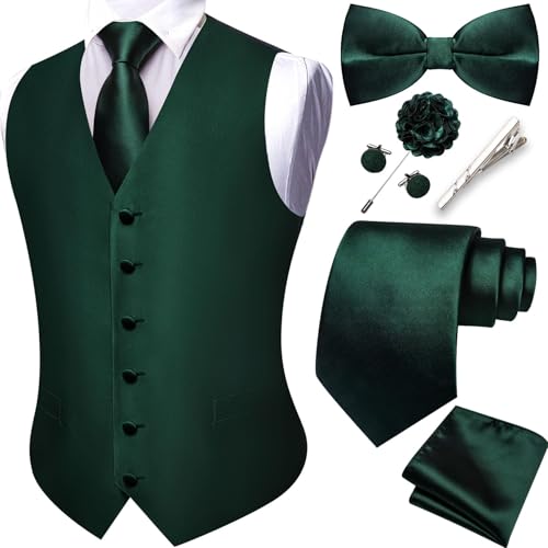 Nœud papillon et gilet jacquard homme pour un mariage élégant Barry.Wang