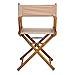 Casual Home Director's Chair ,Honey Oak Frame/Tan Canvas,18