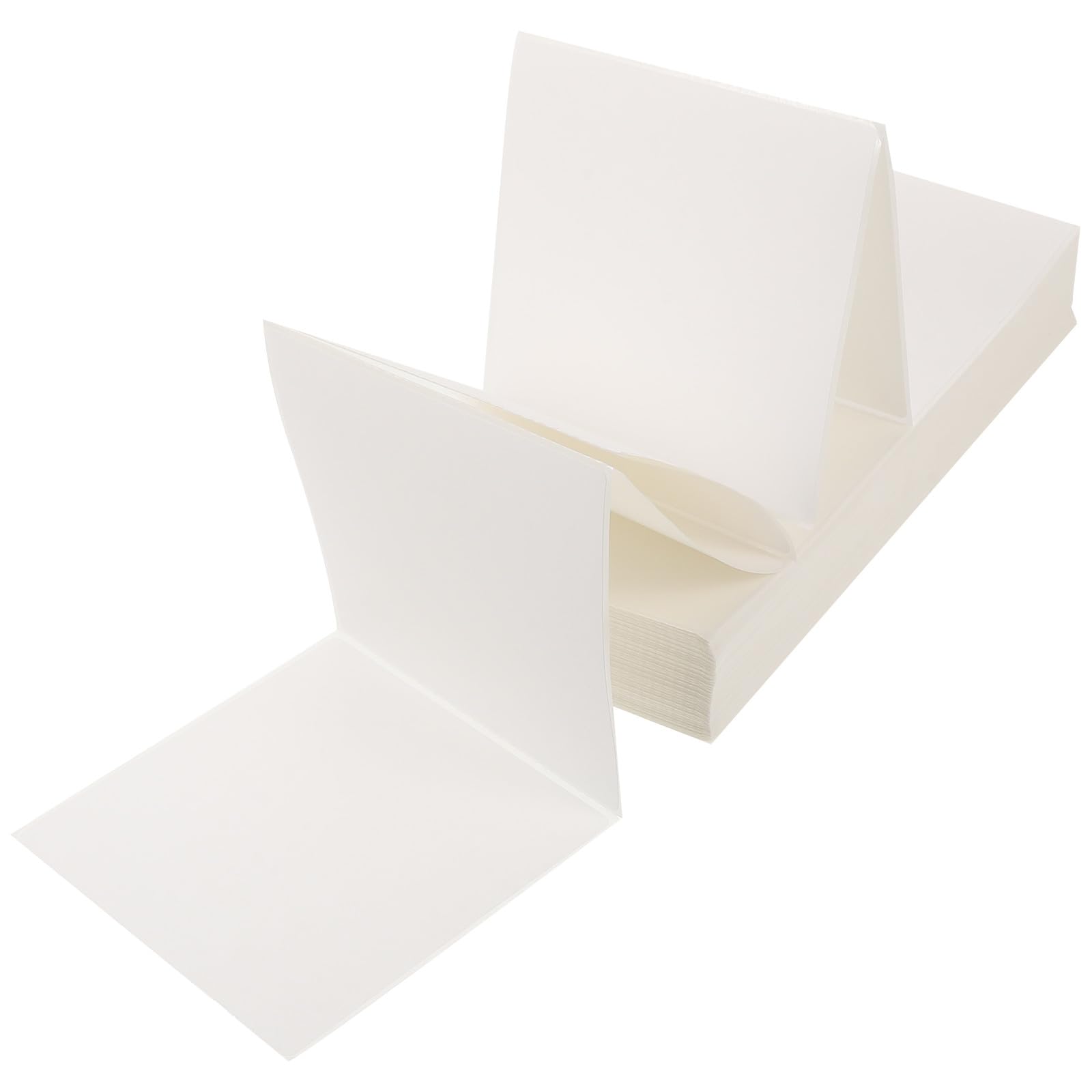 Etichette Termiche 100x100 500 Fogli in Carta Autoadesiva Bianca | Resistente a Graffi e Usura, Fogli Leggeri Riutilizzabili, Aspetto Curato, per Stampa Indirizzi