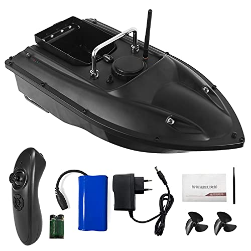 Cámara de Pesca submarina Control Remoto inalámbrico Pesca Bait Boat Pesca Alimentador Finder Dispositivo 430-540 Yardas Rango Remoto para Pesca en Lago, Barco y Hielo(Single-EU Plug)