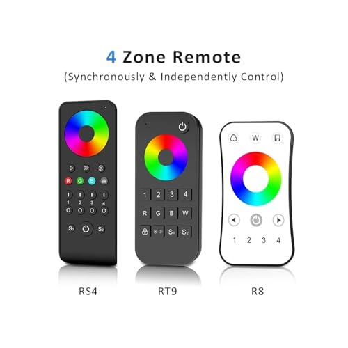 Solución para regular tiras LED COB con mando táctil 2,4G 7