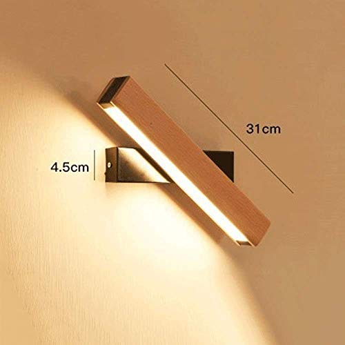 Aplique de pared LED de 3000K con ángulo ajustable de 360 grados para iluminación interior moderna 6
