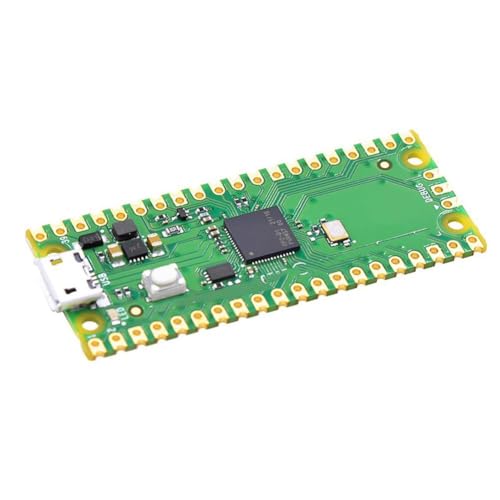 Shinyruo Placa de desarrollo Raspberry Pi Pico, Dual Core Cortex MO+ 133 MHZ 264 KB, microcomputadoras de procesamiento ARM de baja potencia y alto rendimiento