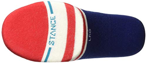 Stance mens No Show the Fourth St Liner Socks, Red, Small US2