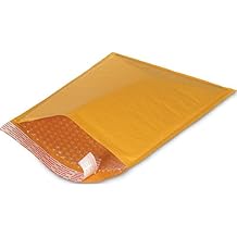 Kraft Bubble Mailer, 0, 6.5" x 9"