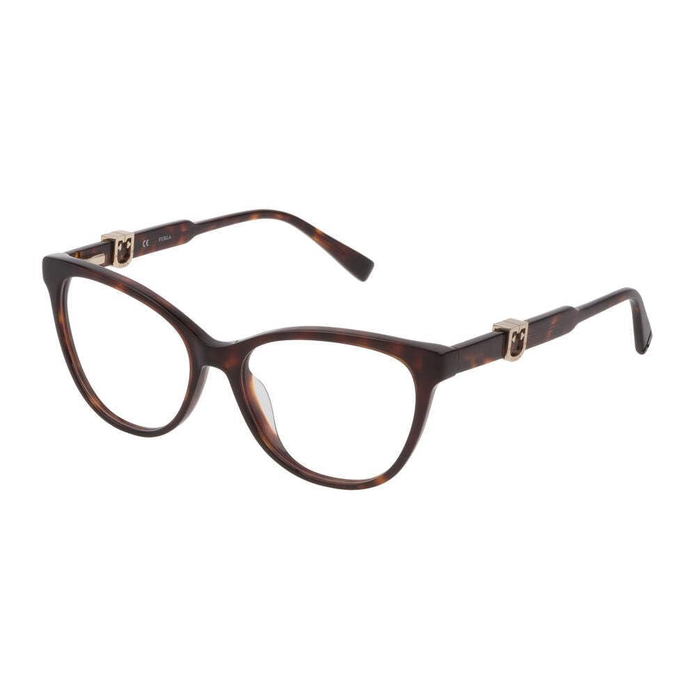 Furla Okulary przeciwsłoneczne unisex VFU353, Tortoise, 54, Tortoise, 54