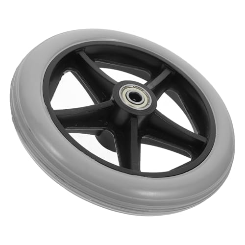 UTHCLO 転オフィスチェアキャスター ホイール 耐久性重視 静音滑らかチェア車輪 車椅子前輪用ユニバーサル交換部品