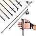 MSPORTS Nordic Walking Stöcke Carbon Premium - aus hochwertigem Carbon - Superleicht - individuell einstellbar - auswählbar mit Tragetasche - Walking Sticks (Nordic Walking Stöcke Carbon + Tasche)