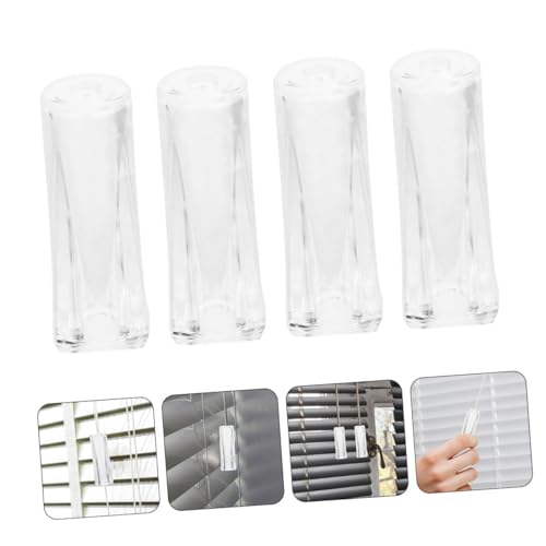 VOSAREA 20 Peças Alça Cega Veneziana Gancho Cego Hardware De Vento Alça De Haste Cega Alça De Reparo